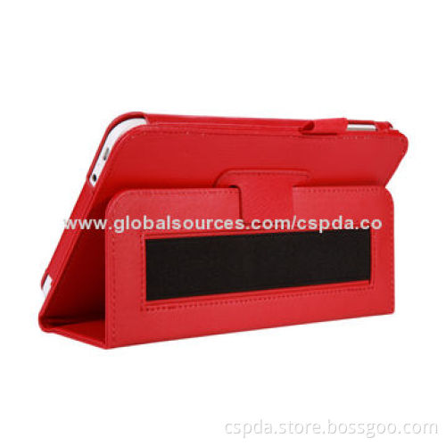PU Leather Back Standing Cases for Huawei Media Pad Youth2 S7-721U with Elastic BandNew